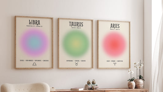 Zodiac Aura Poster for Your Room: Bring the Mystical Power of Astrology into Your Home