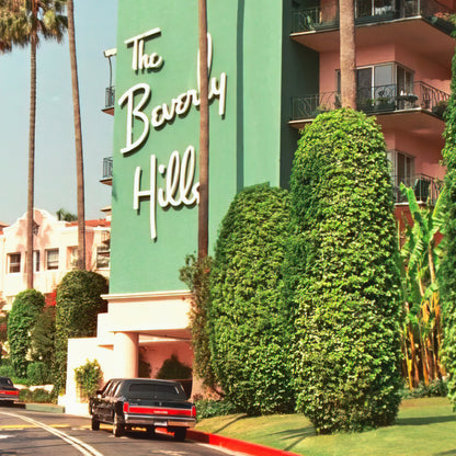 Vintage Beverly Hills Hotel Poster