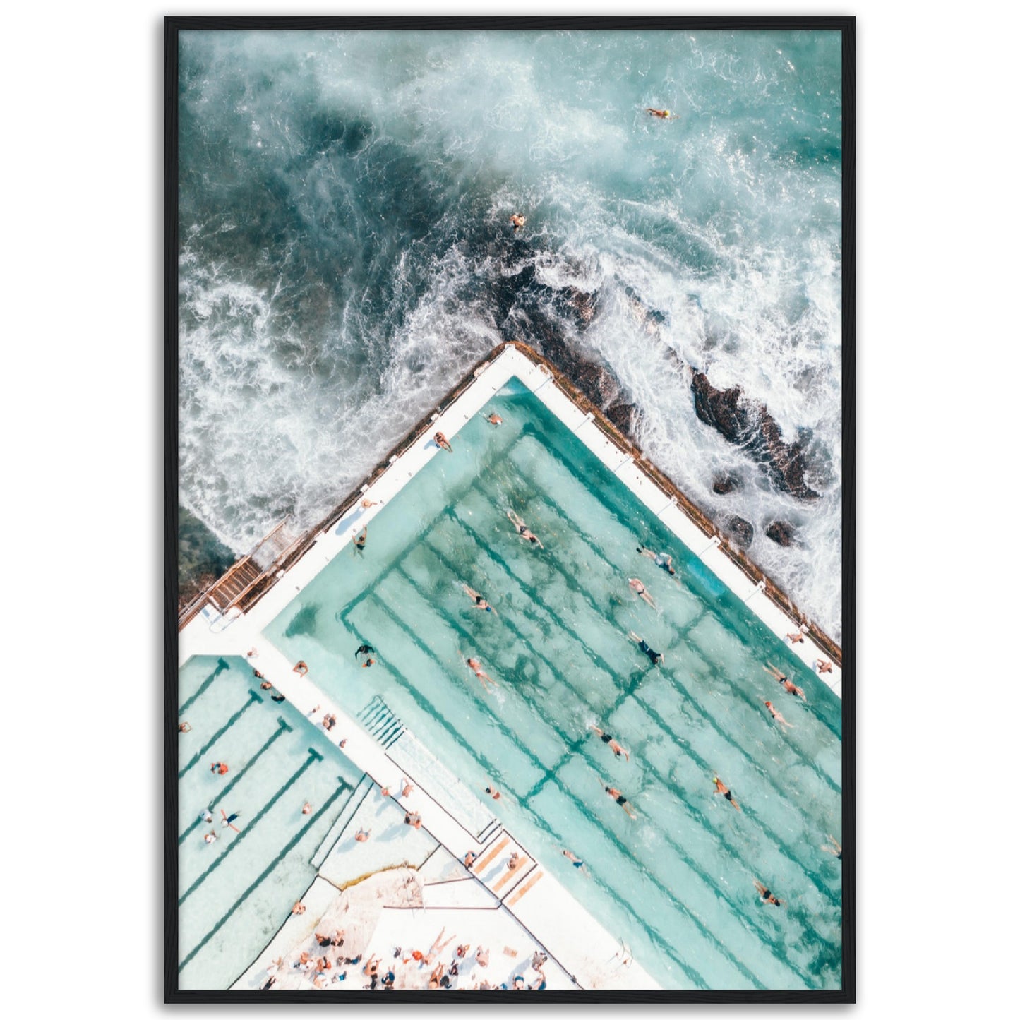 Aerial Bondi Beach Poster