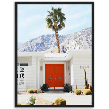 Red Door Palm Springs Poster