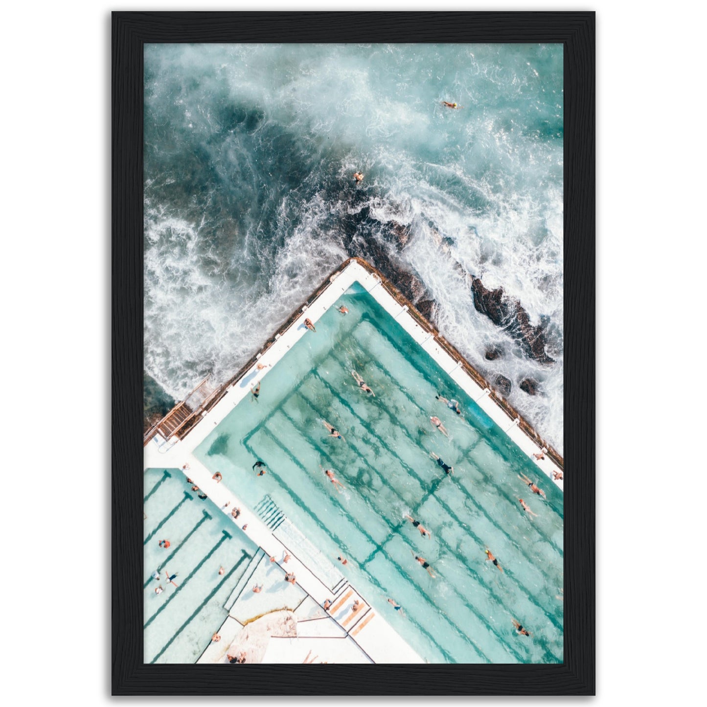 Aerial Bondi Beach Poster