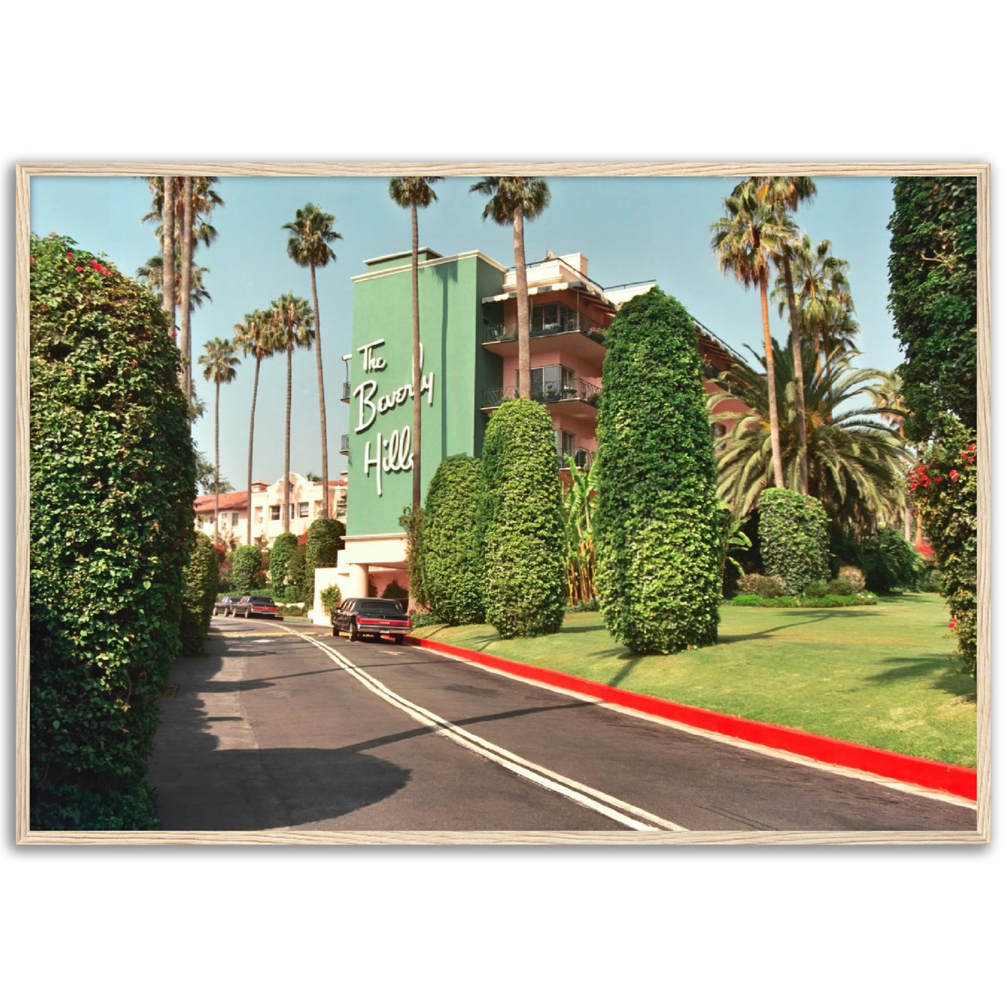 Vintage Beverly Hills Hotel Poster