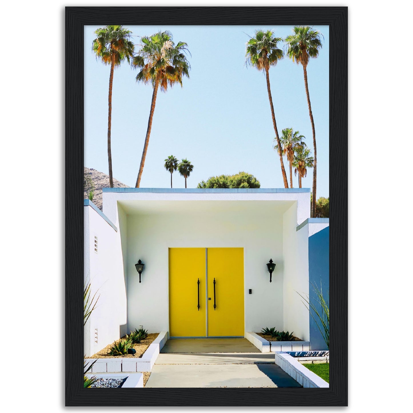 Yellow Door Palm Springs Poster.