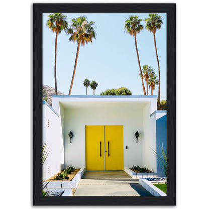 Yellow Door Palm Springs Poster.