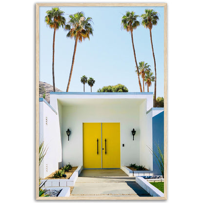 Yellow Door Palm Springs Poster.