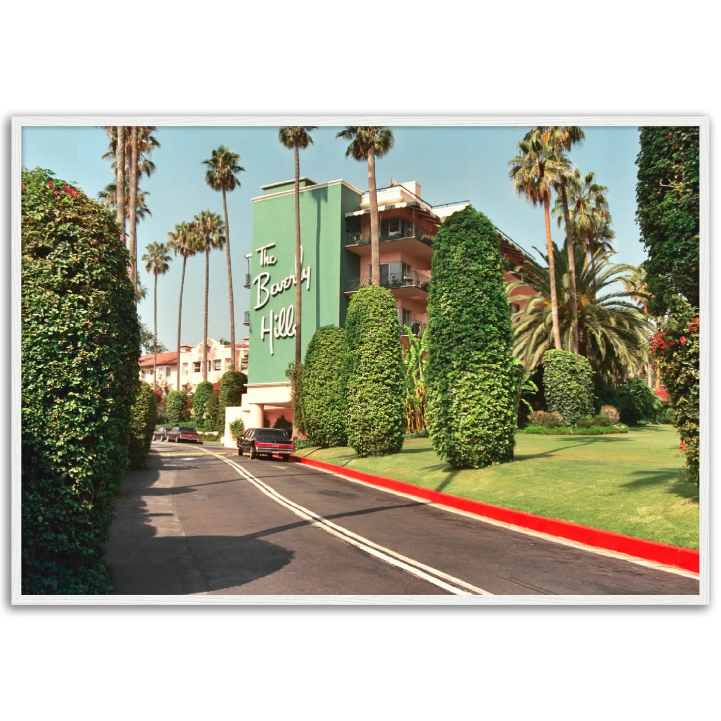 Vintage Beverly Hills Hotel Poster