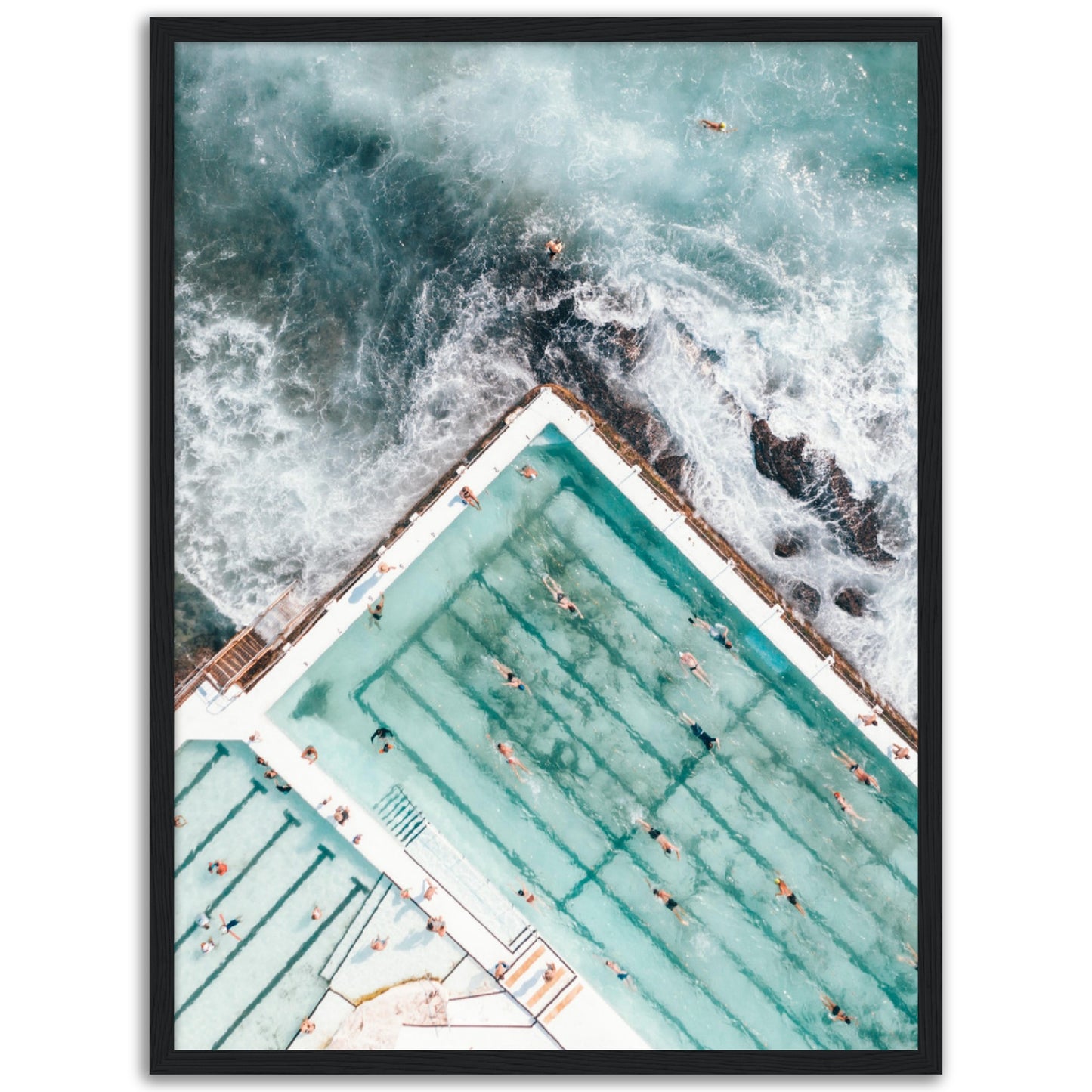 Aerial Bondi Beach Poster