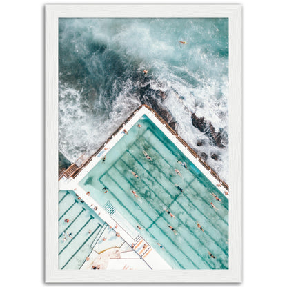 Aerial Bondi Beach Poster