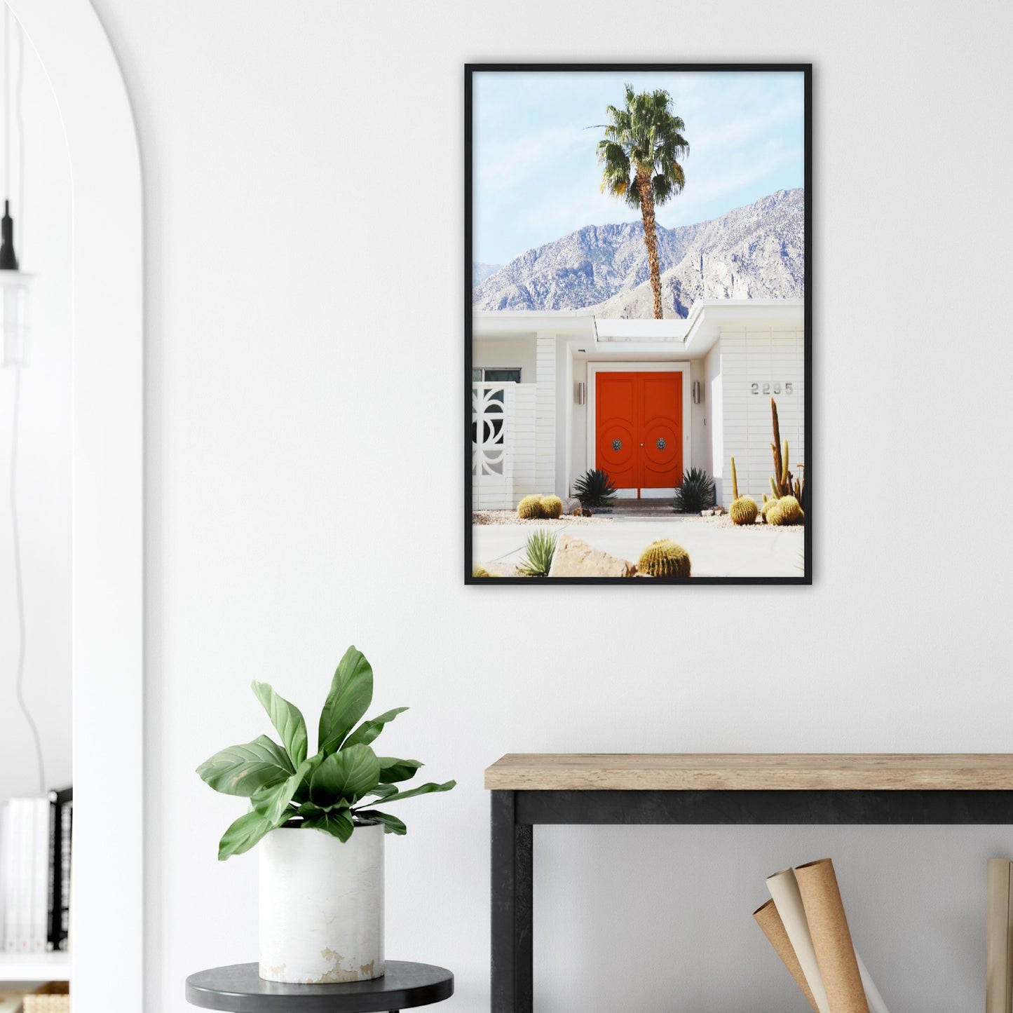 Red Door Palm Springs Poster