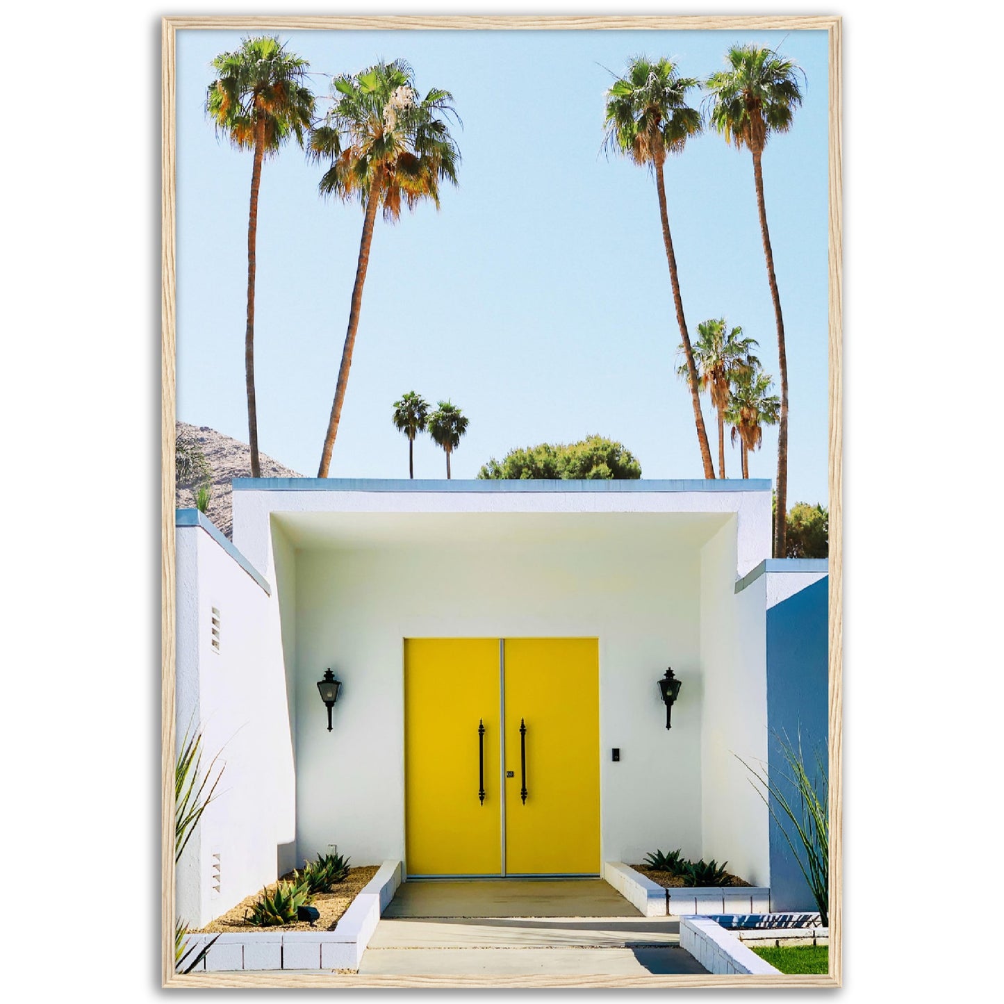 Yellow Door Palm Springs Poster.