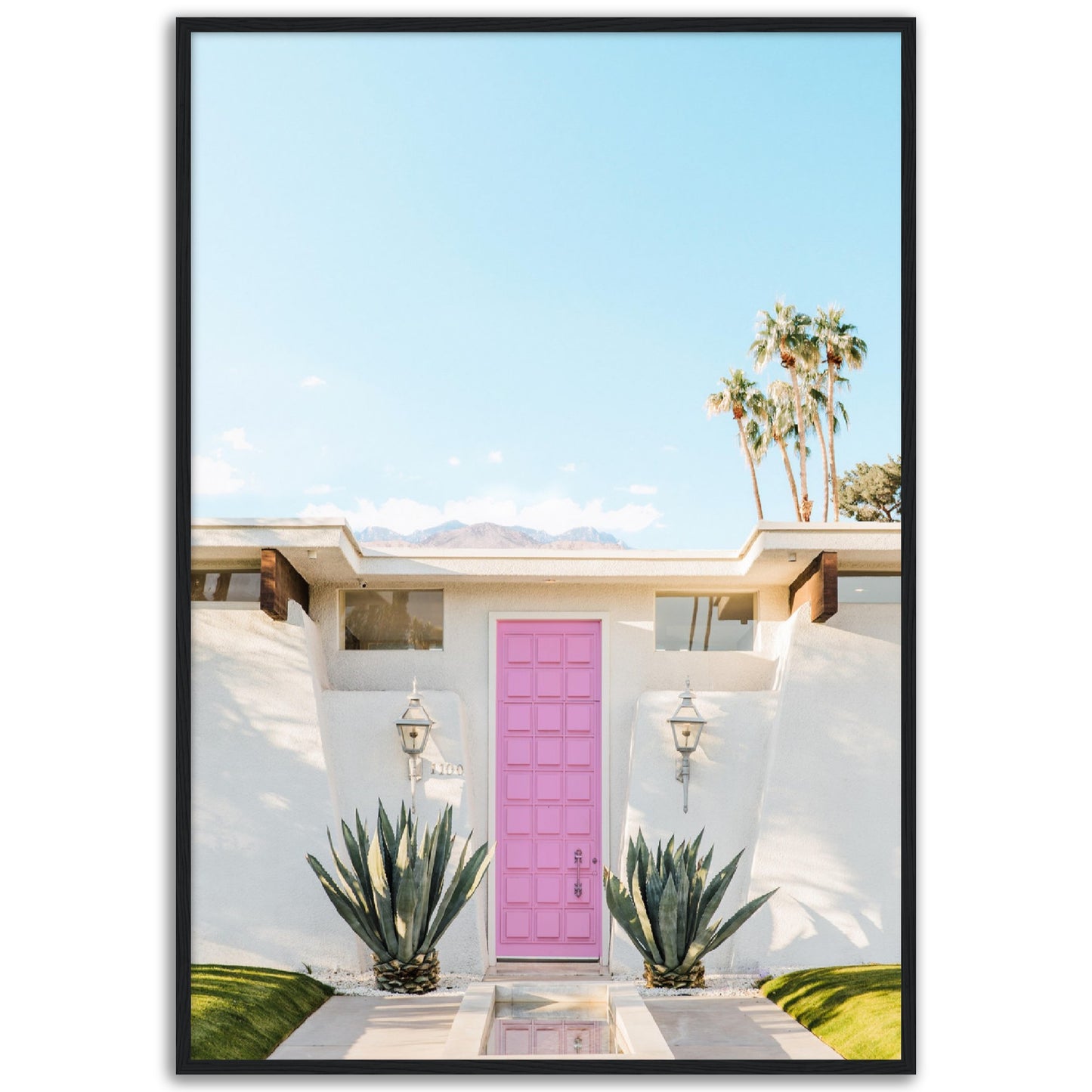 Pink Door Palm Springs Poster