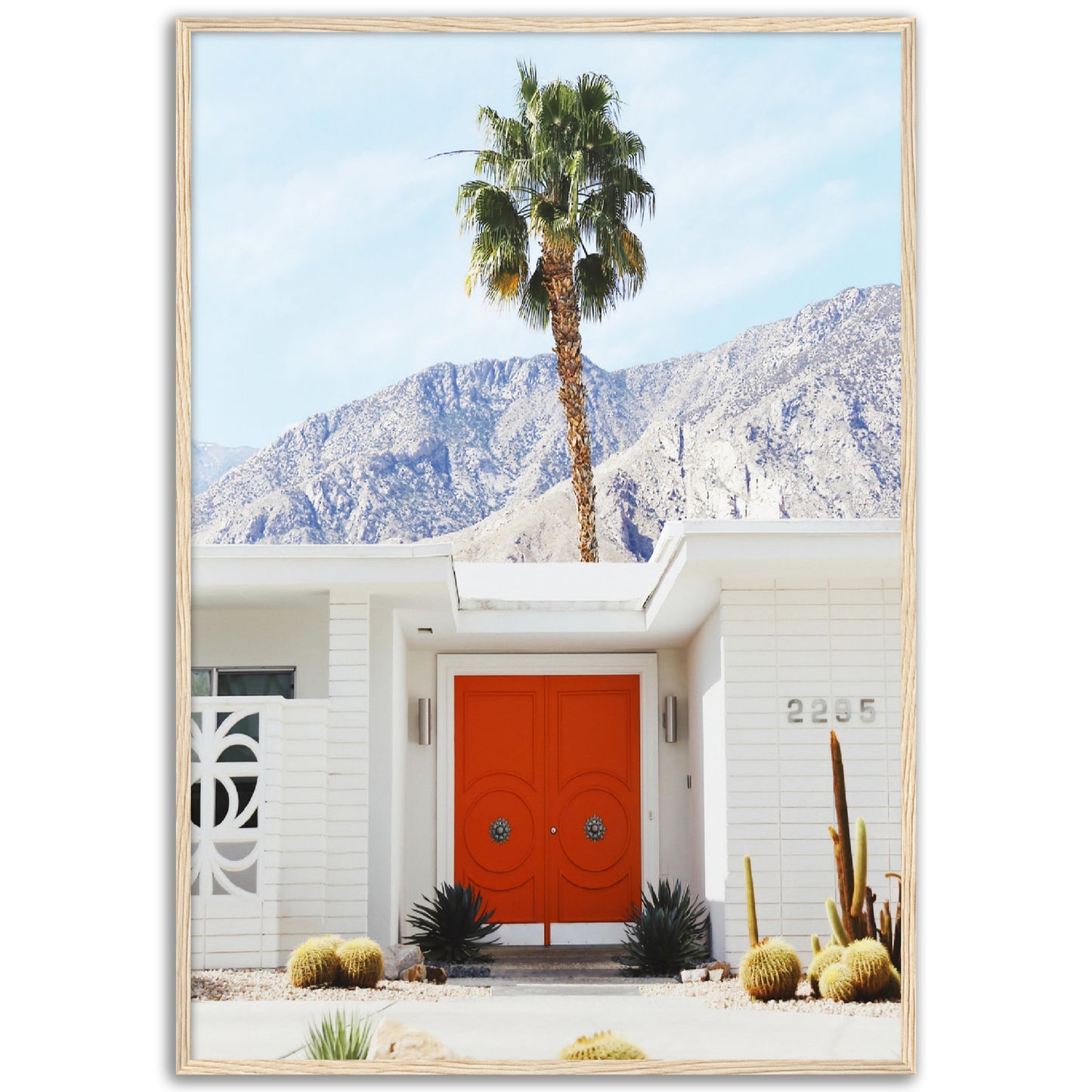 Red Door Palm Springs Poster