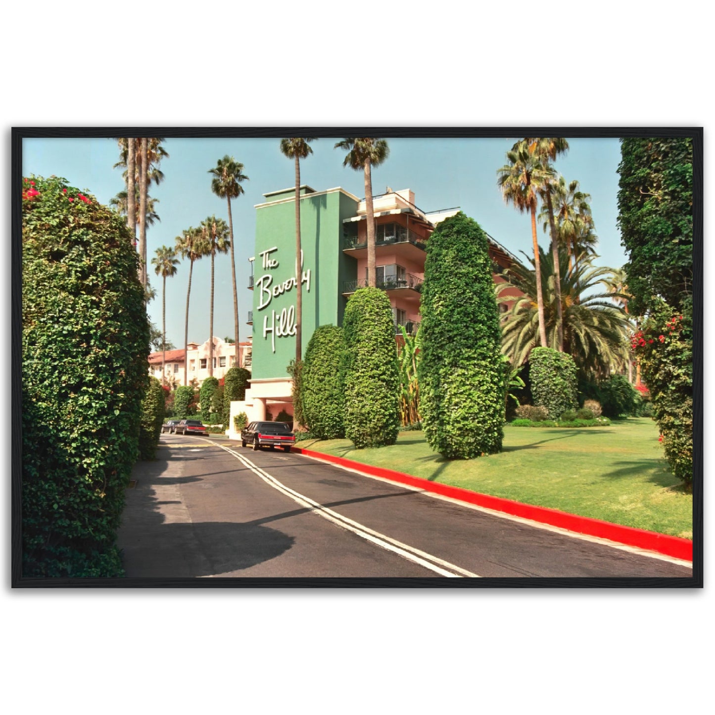 Vintage Beverly Hills Hotel Poster