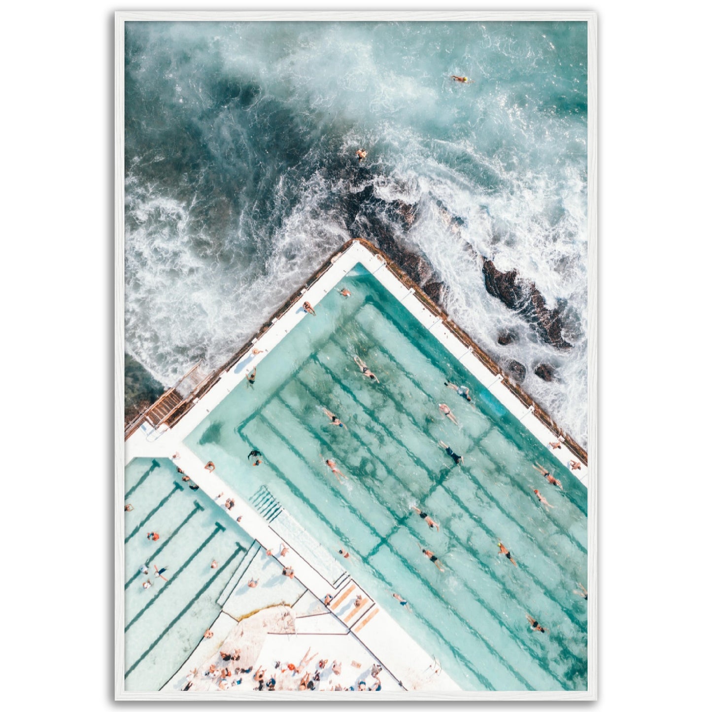 Aerial Bondi Beach Poster