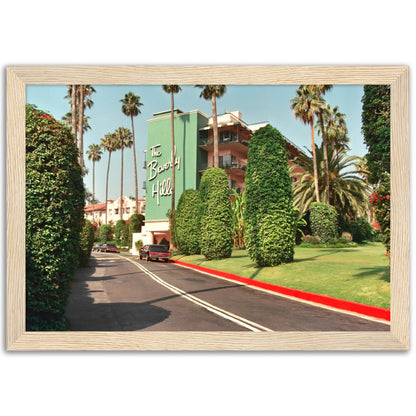 Vintage Beverly Hills Hotel Poster