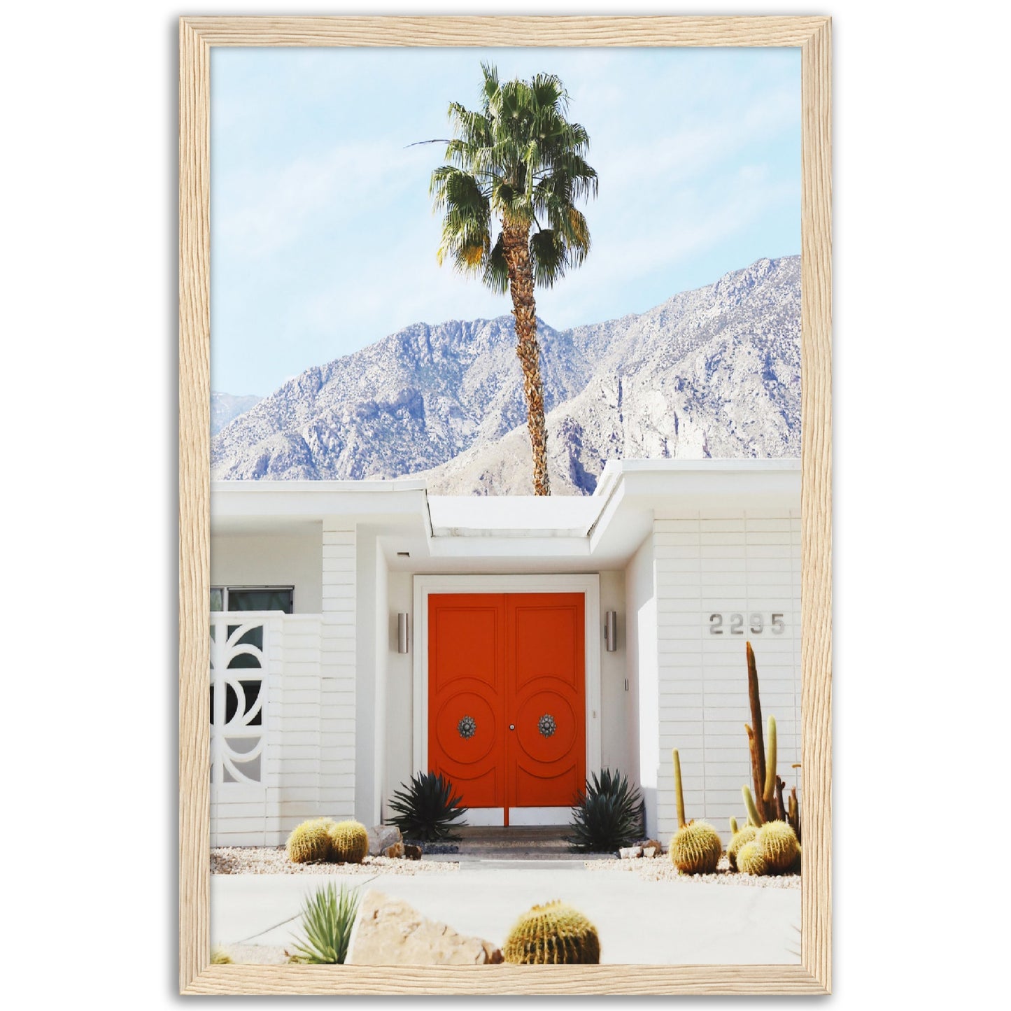 Red Door Palm Springs Poster