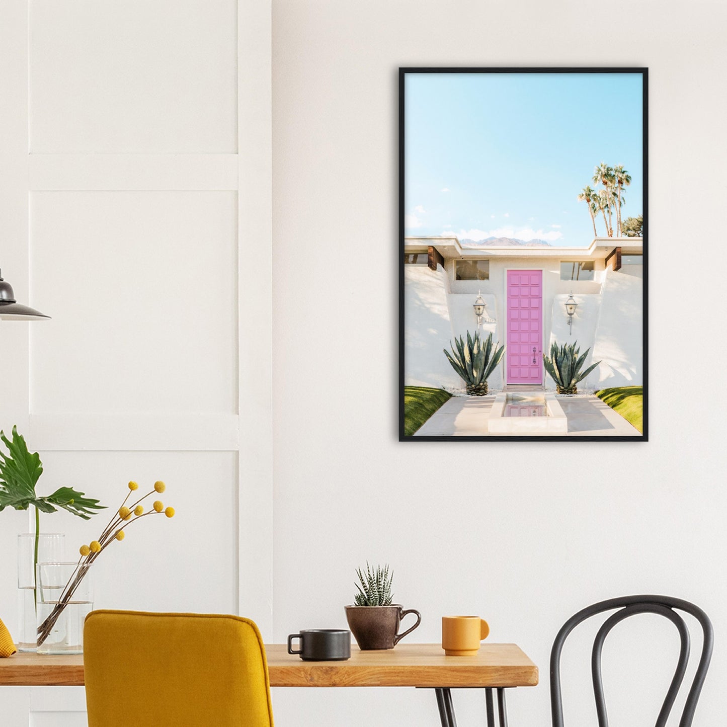 Pink Door Palm Springs Poster