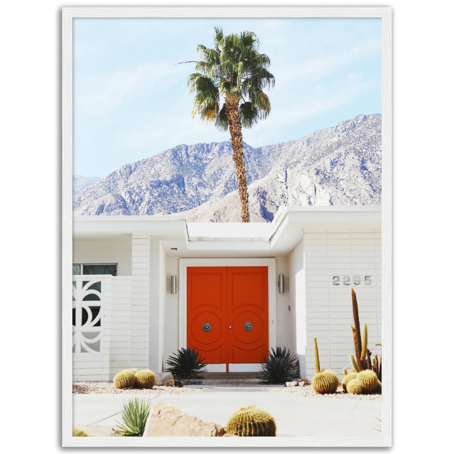 Red Door Palm Springs Poster