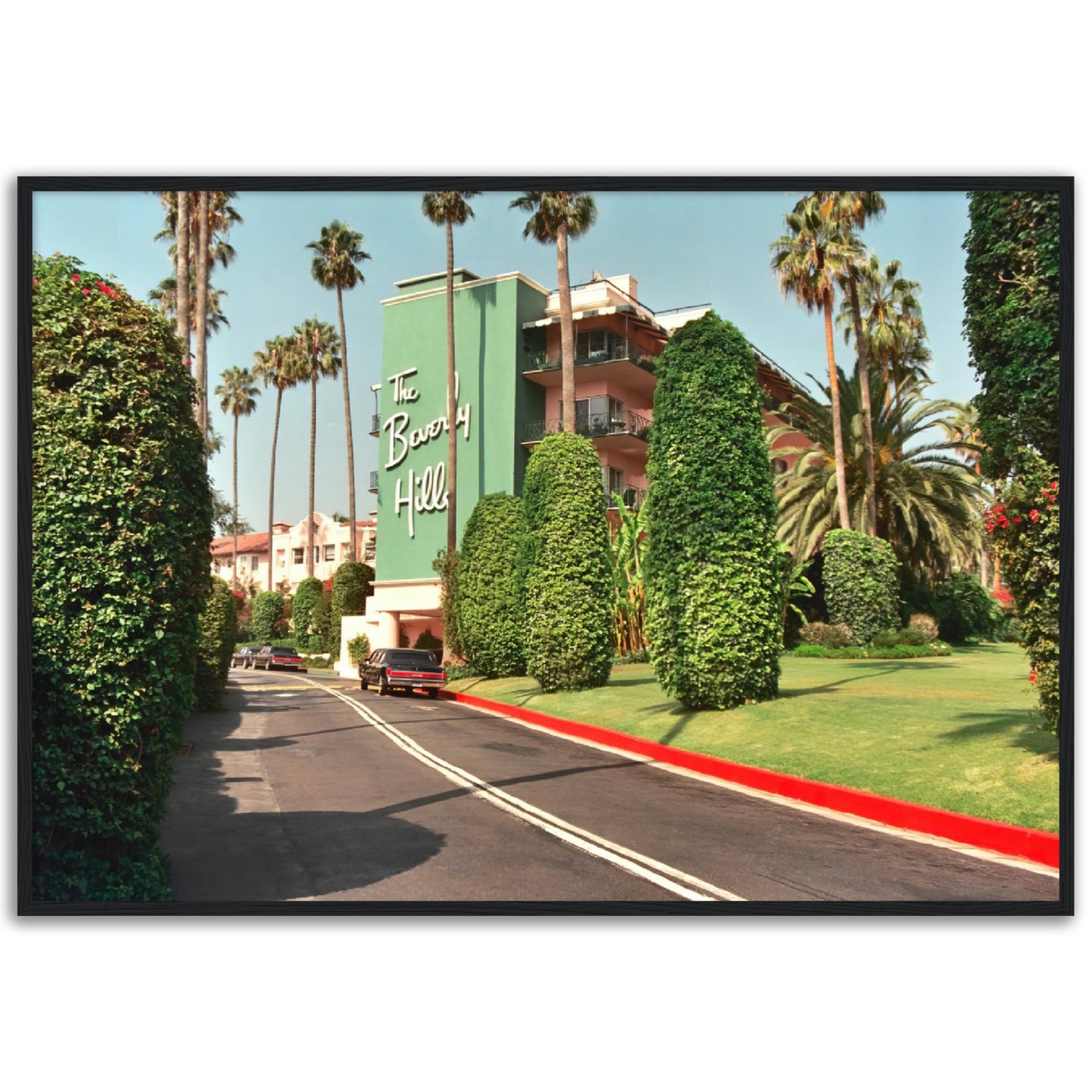 Vintage Beverly Hills Hotel Poster