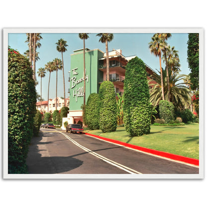 Vintage Beverly Hills Hotel Poster