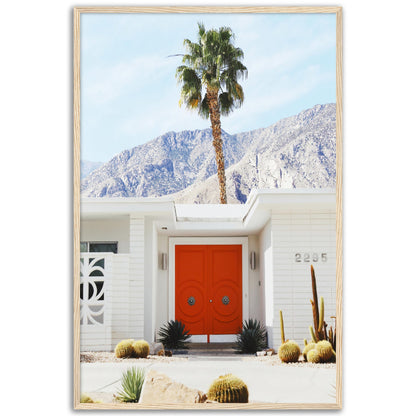 Red Door Palm Springs Poster