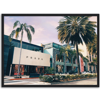 Rodeo Drive Fashion Stores Poster