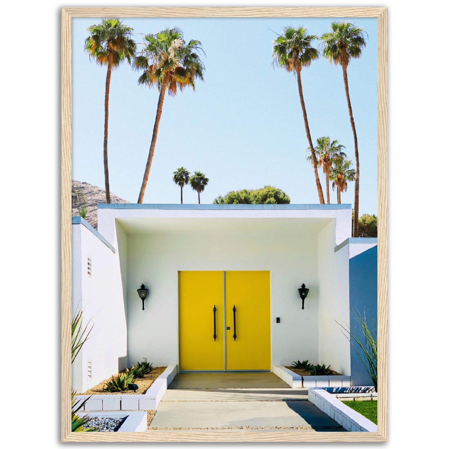 Yellow Door Palm Springs Poster.