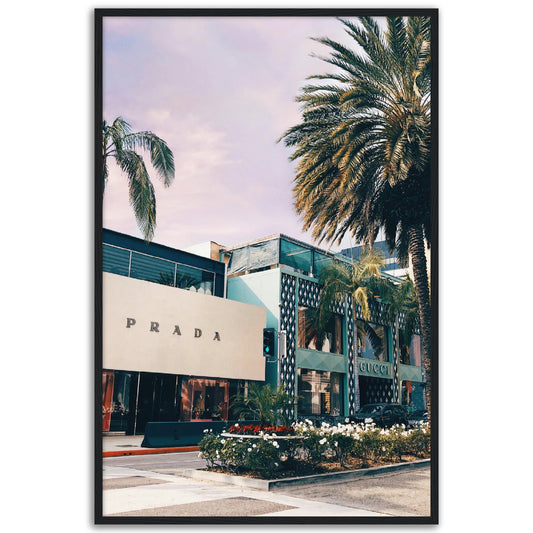 Rodeo Drive Fashion Stores Poster