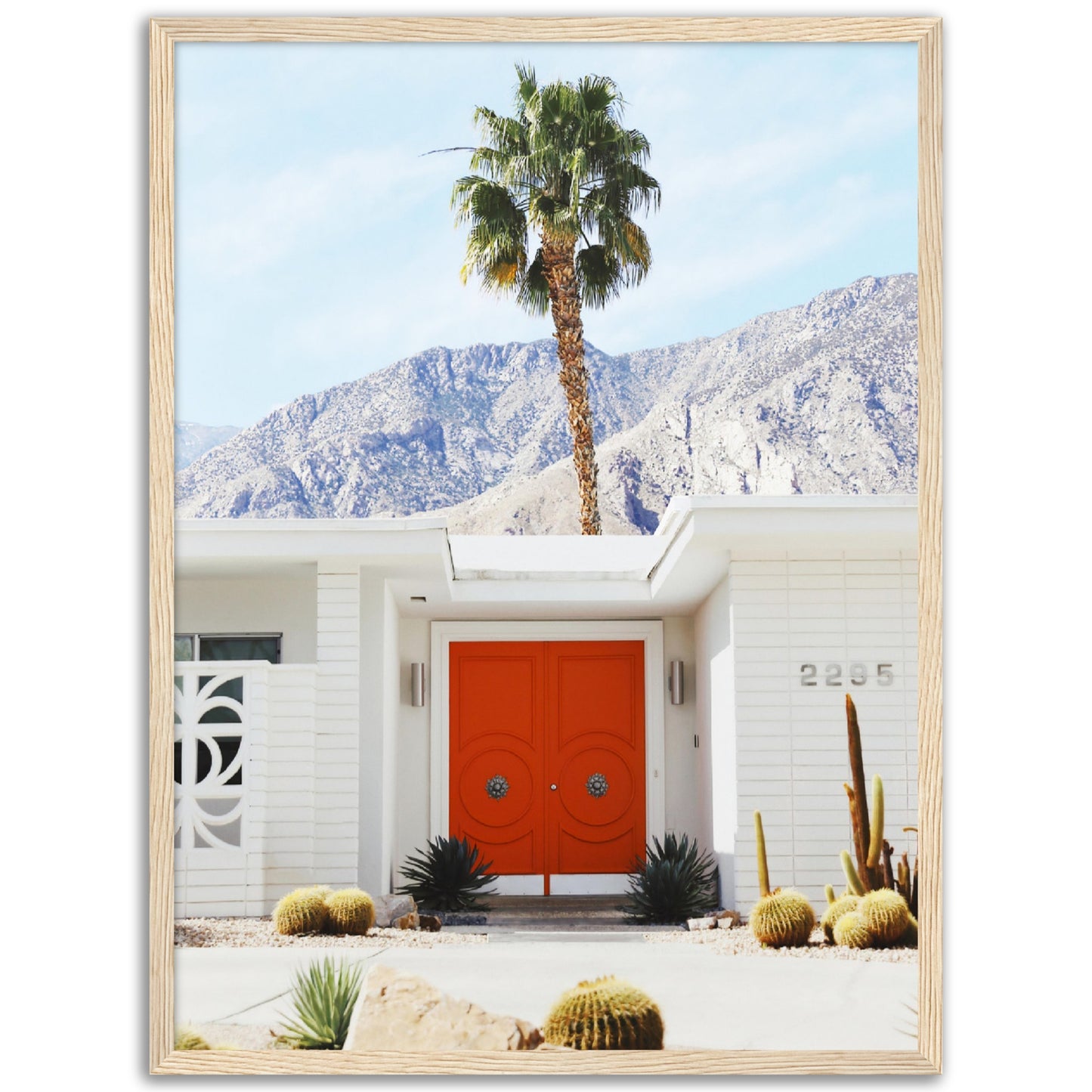 Red Door Palm Springs Poster