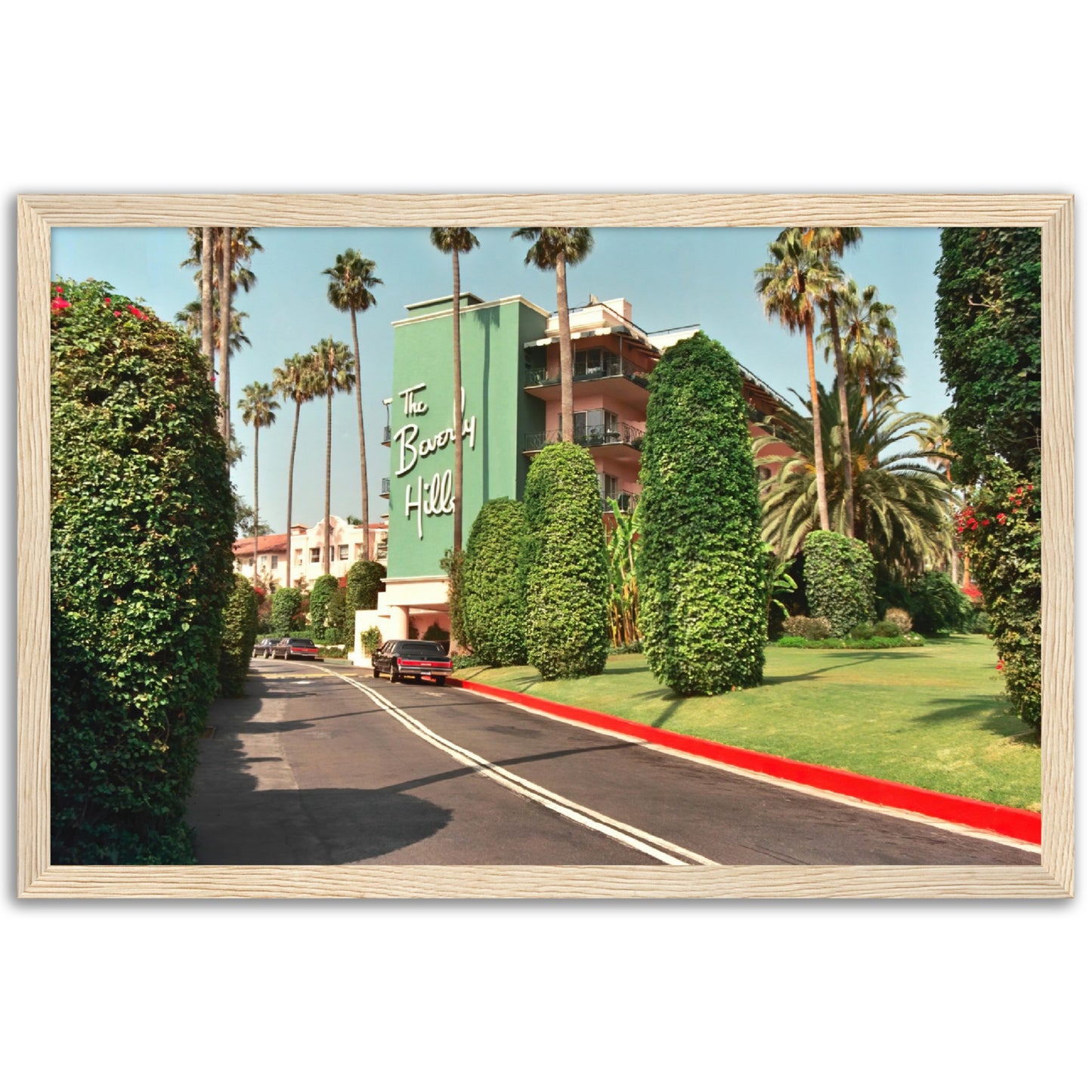 Vintage Beverly Hills Hotel Poster