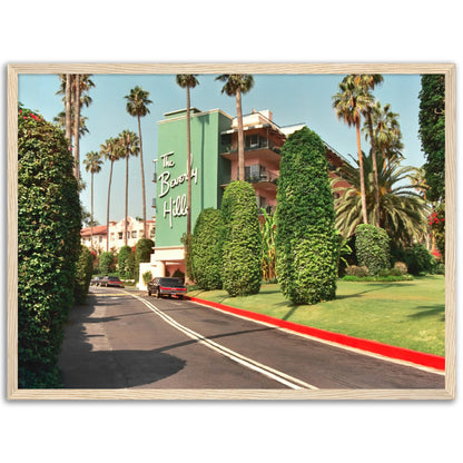 Vintage Beverly Hills Hotel Poster