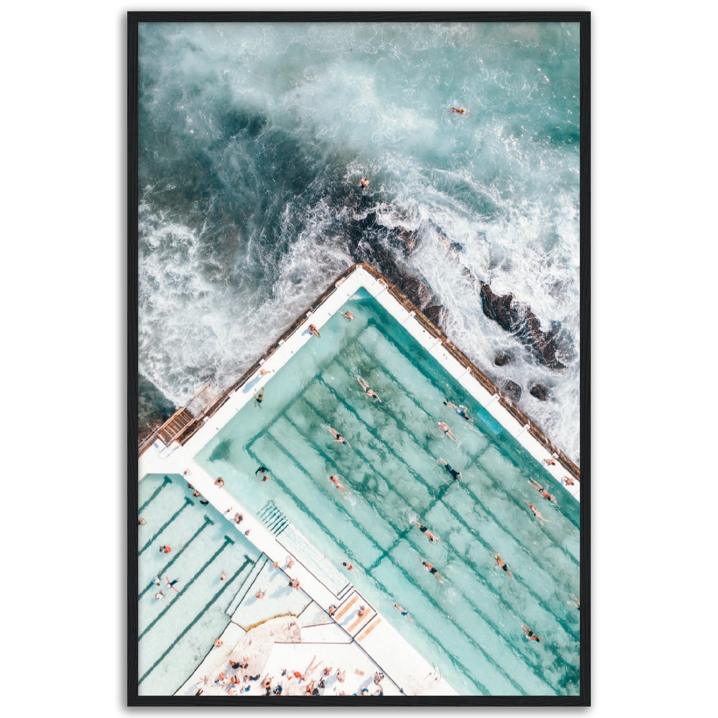 Aerial Bondi Beach Poster