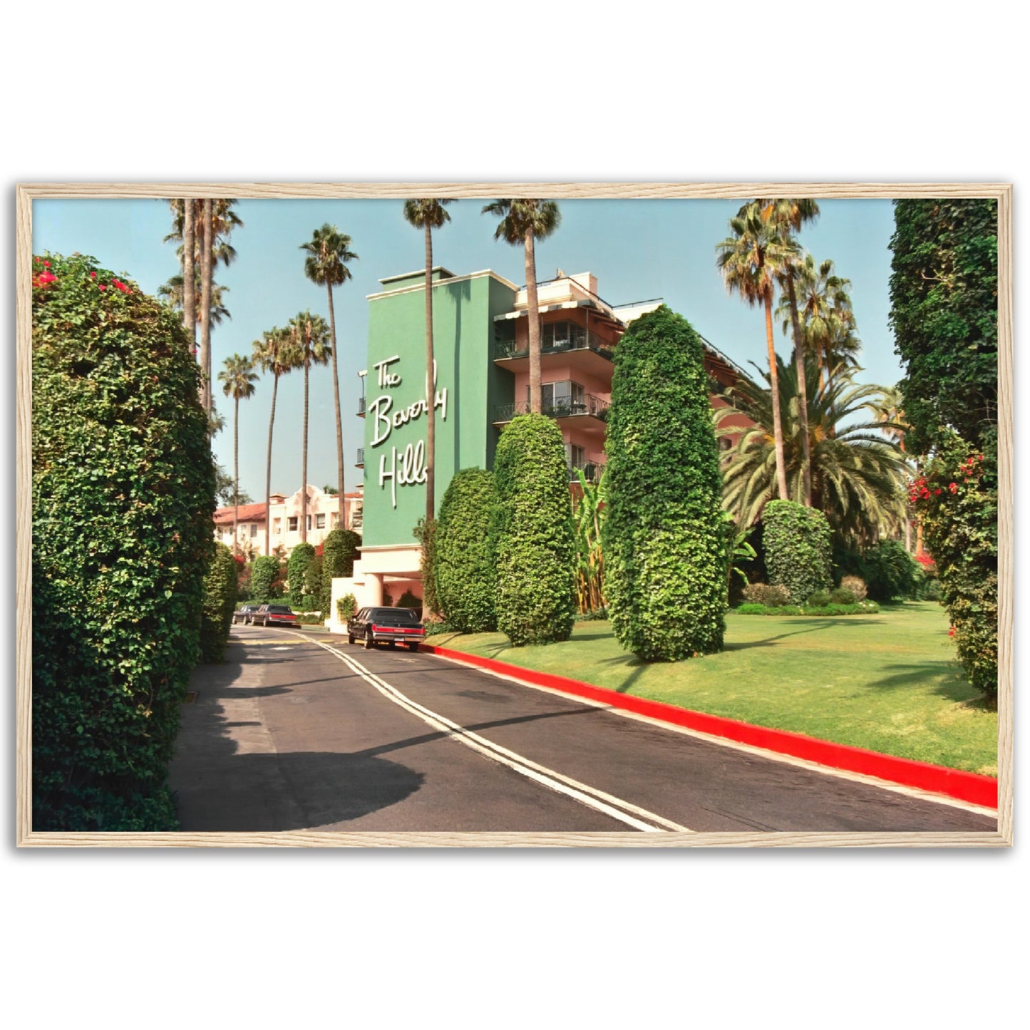 Vintage Beverly Hills Hotel Poster