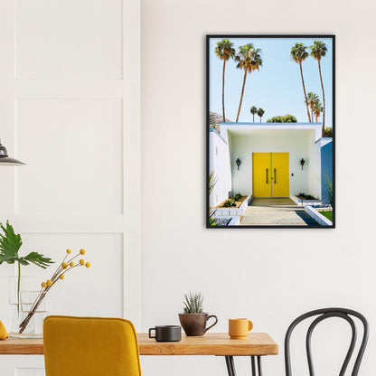 Yellow Door Palm Springs Poster.