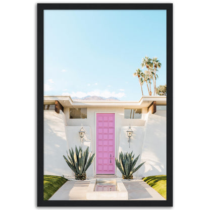 Pink Door Palm Springs Poster