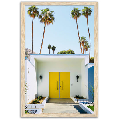 Yellow Door Palm Springs Poster.