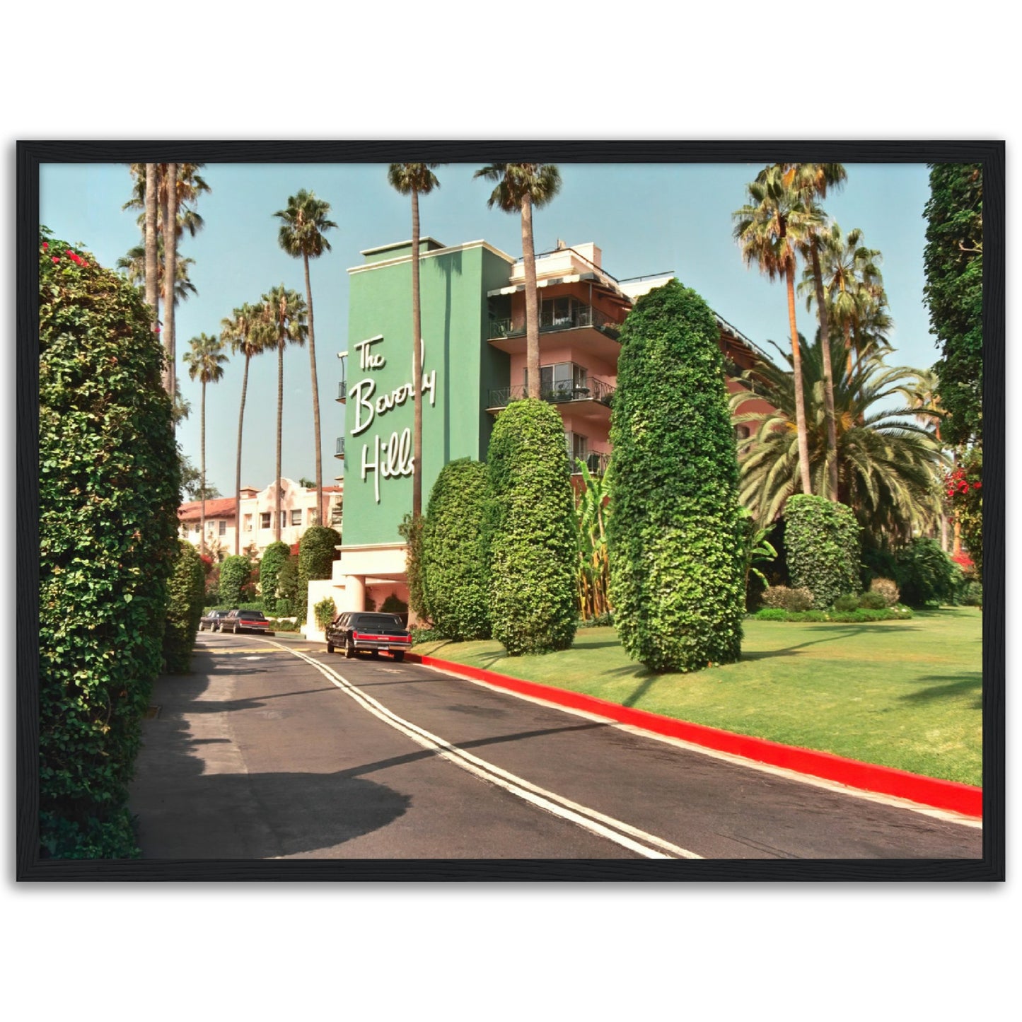 Vintage Beverly Hills Hotel Poster