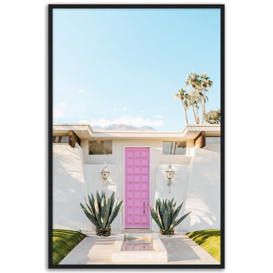 Pink Door Palm Springs Poster