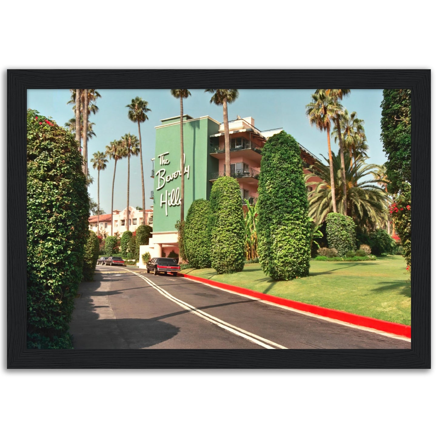 Vintage Beverly Hills Hotel Poster