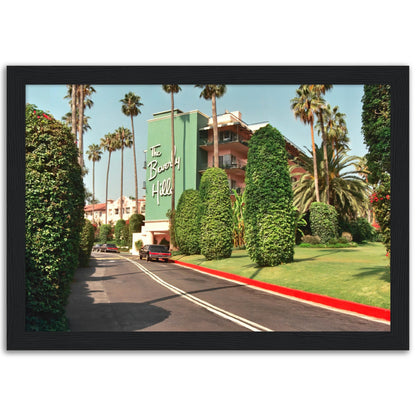 Vintage Beverly Hills Hotel Poster