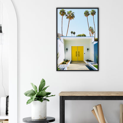 Yellow Door Palm Springs Poster.