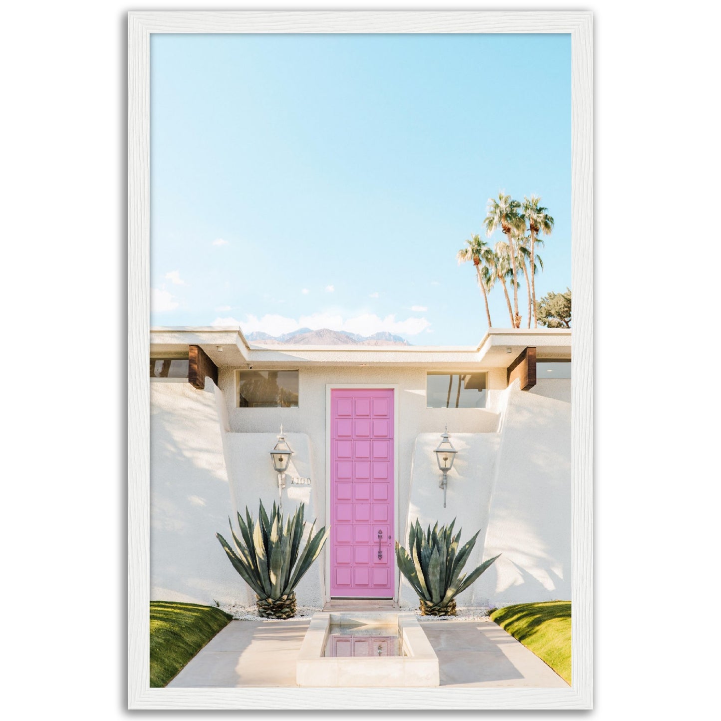 Pink Door Palm Springs Poster