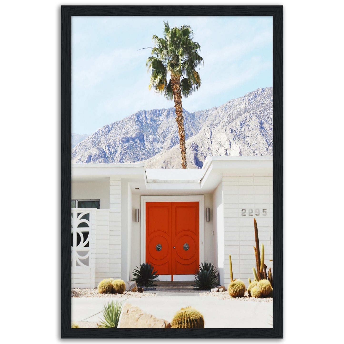 Red Door Palm Springs Poster