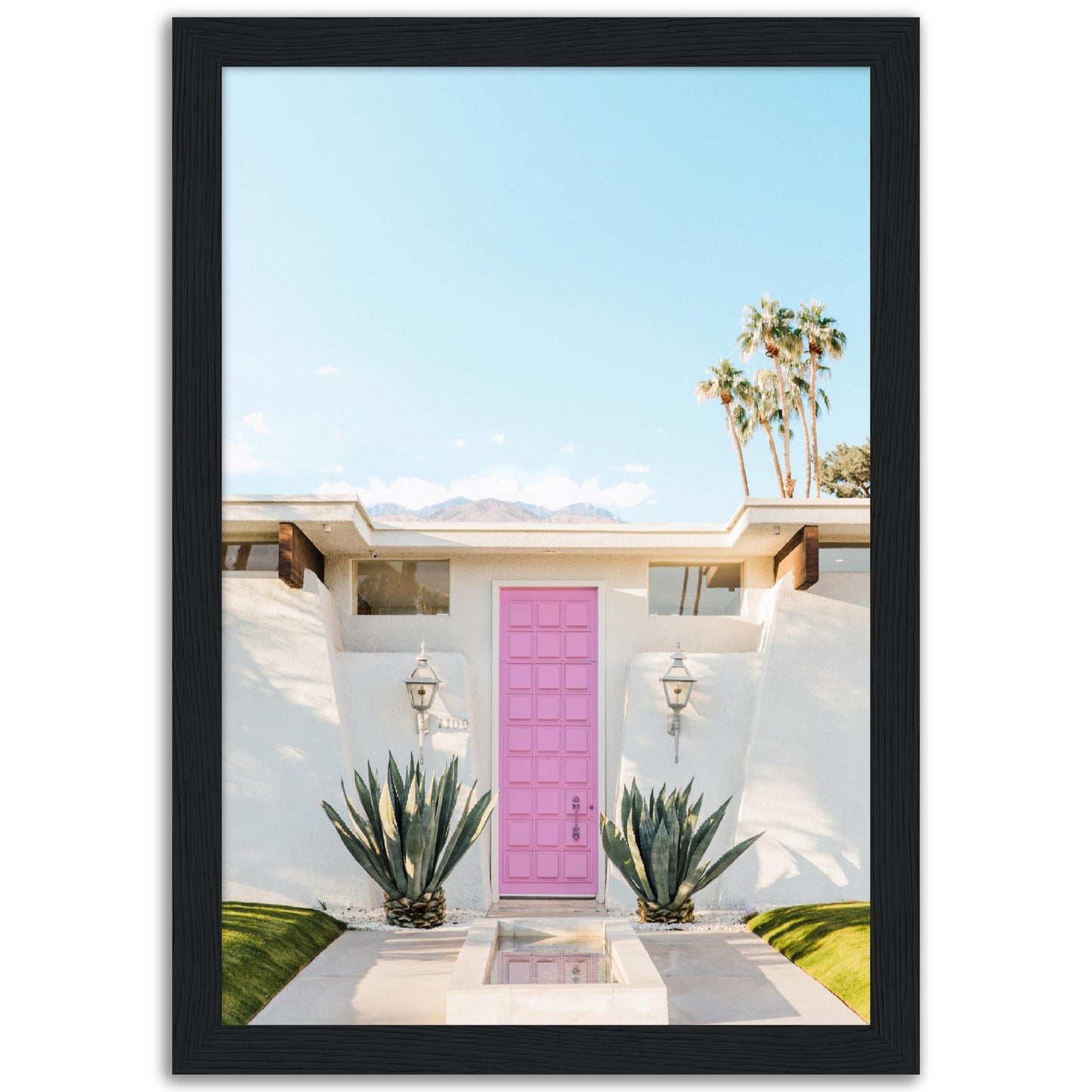 Pink Door Palm Springs Poster