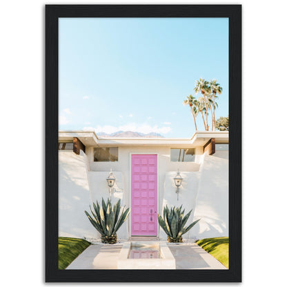 Pink Door Palm Springs Poster