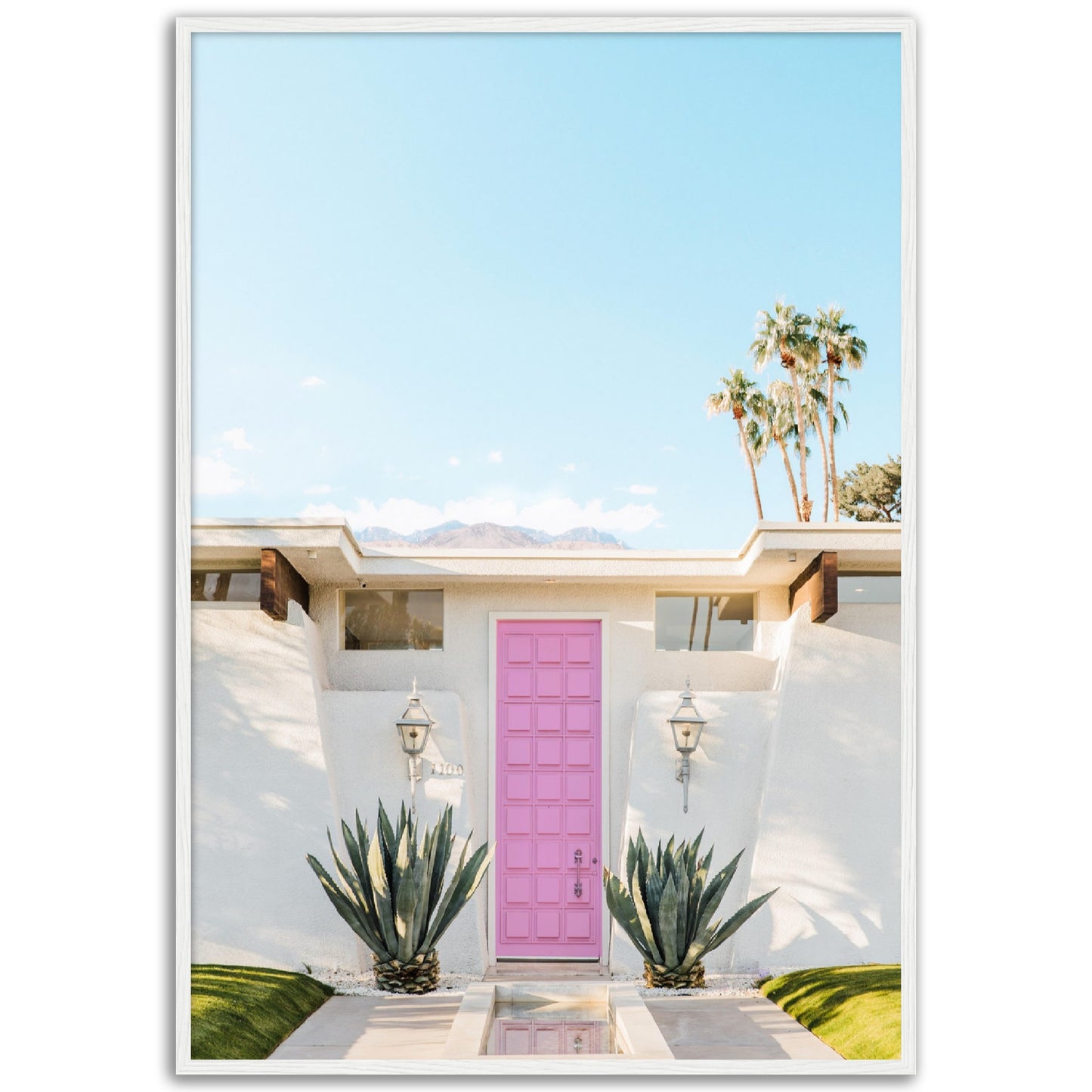 Pink Door Palm Springs Poster