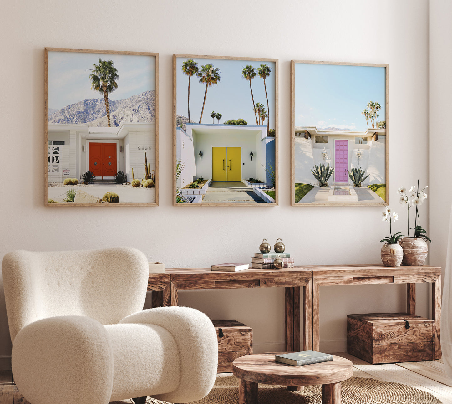 Pink Door Palm Springs Poster