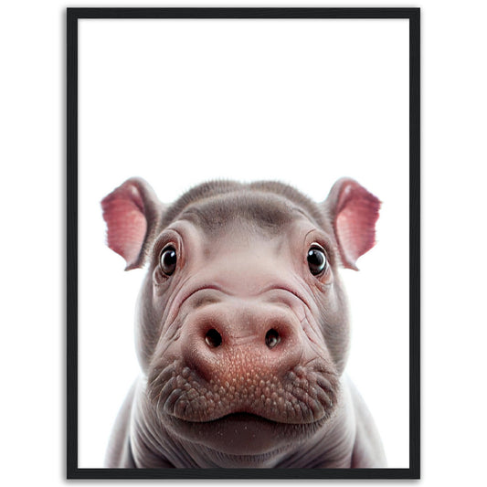 Little Hippo Portrait