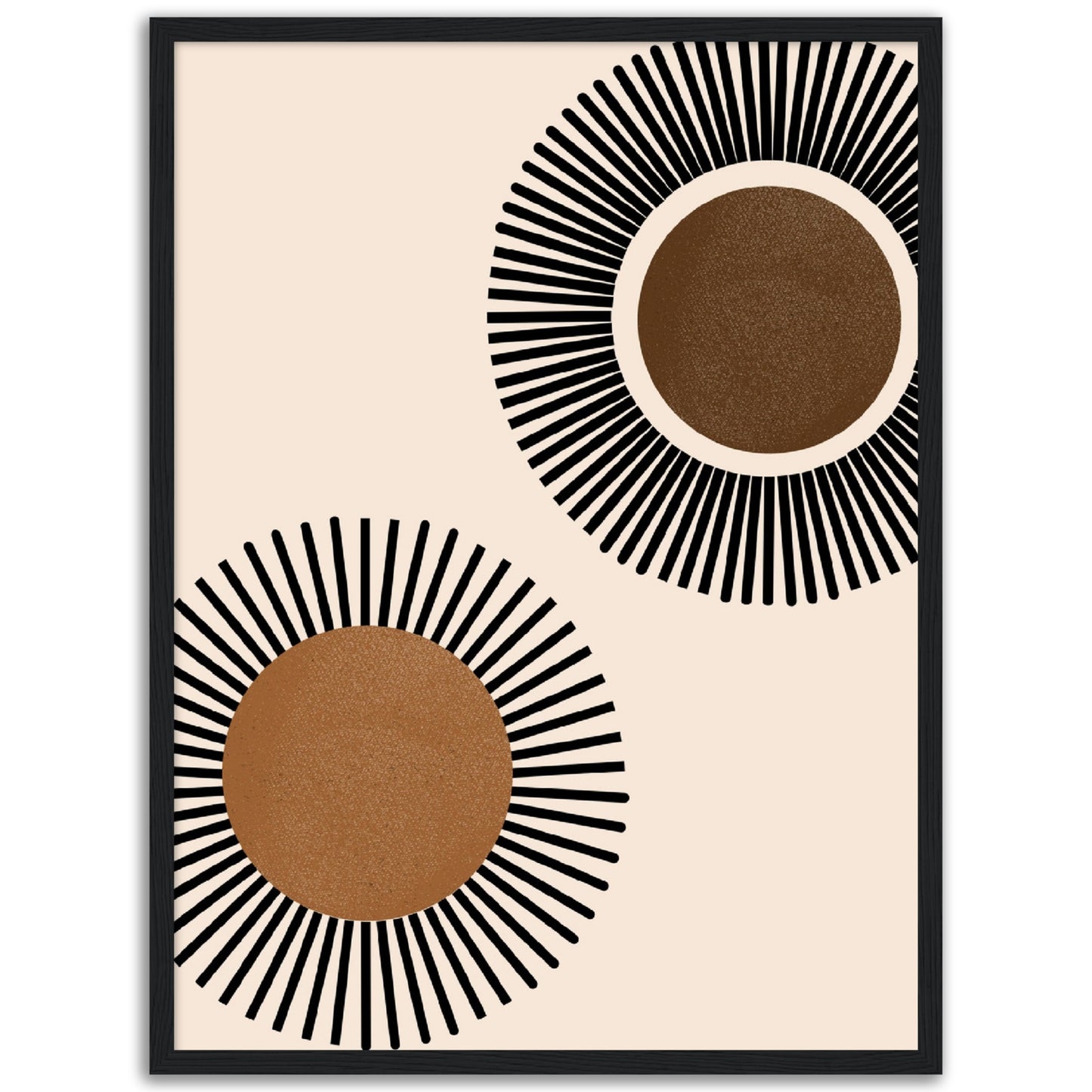 Boho Suns Art Print