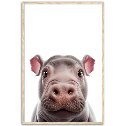 Little Hippo Portrait